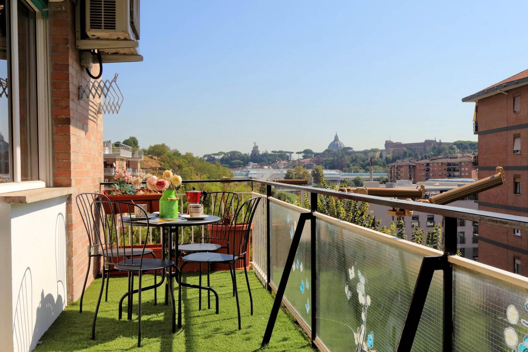 Vatican View Viale Di Valle Aurelia Rome Exterior photo